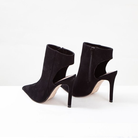 Zara Ankle Boot with Cutout Heel - Picture 4 of 4